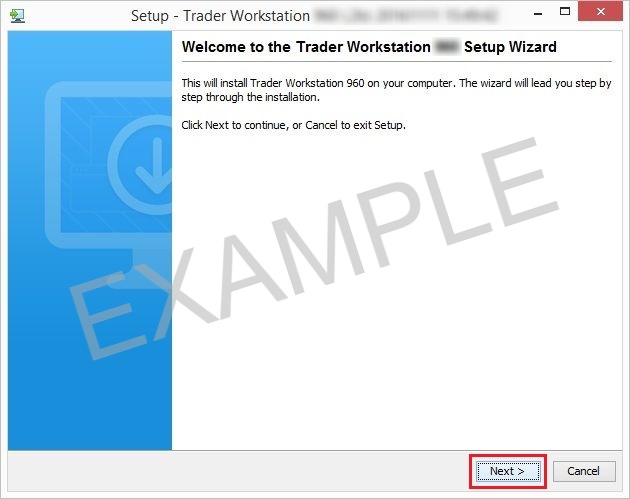 Installation Wizard - Next